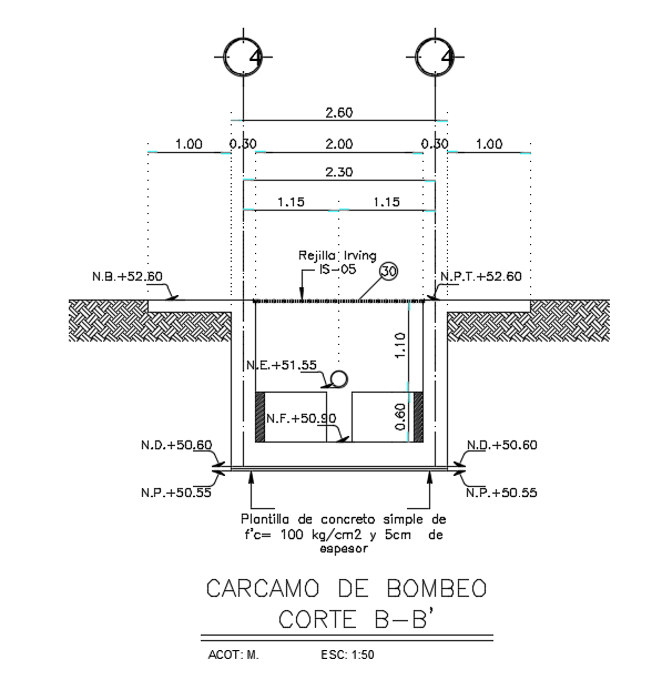 AutoCAD Garage Concrete CAD Drawing Download DWG File