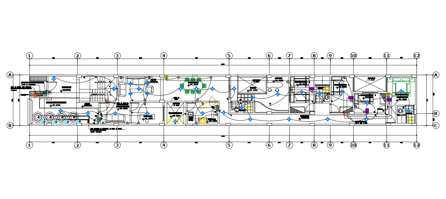AutoCAD House Electrical And Wiring Plan CAD Drawing Download DWG File