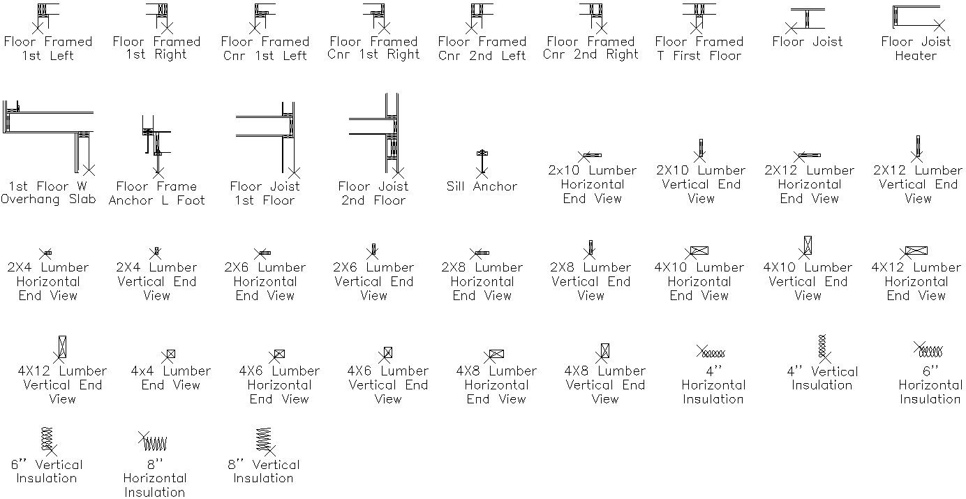 AutoCAD drawing 2D file shows the details of the construction details.