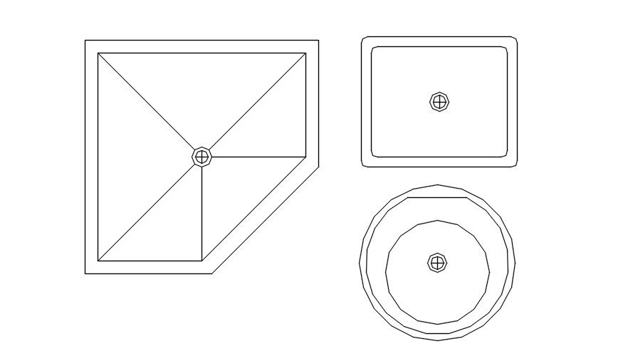 AutoCAD, dwg file of wet area cad blocks .