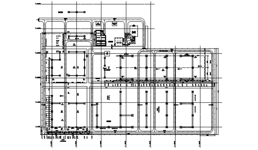 AutoCAD plan of a 220kV Switch yard area of PGCIL. Download the AutoCAD DWG file.
