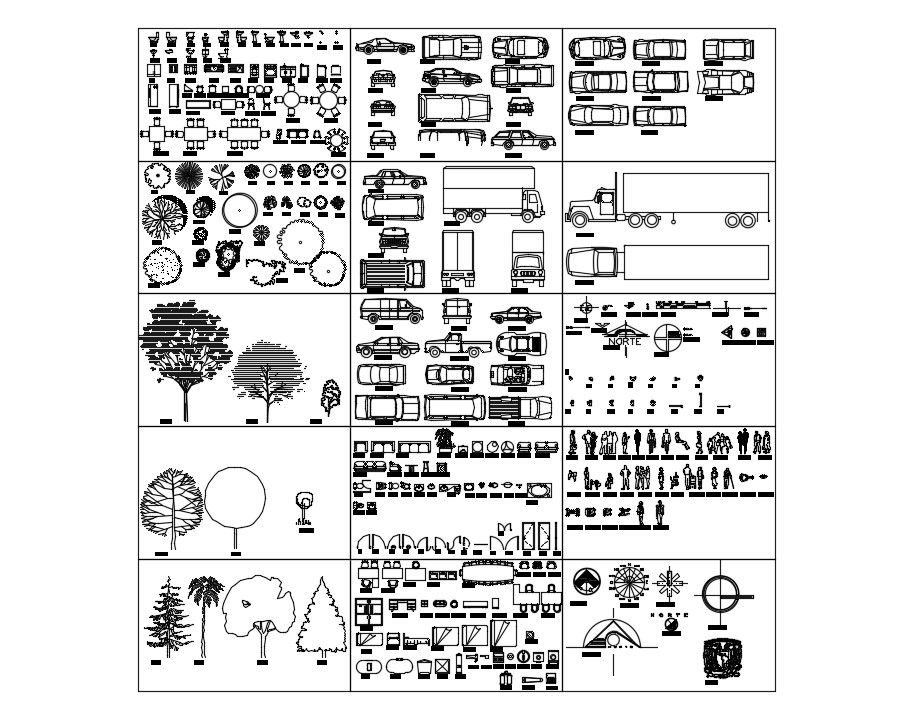 Autocad Blocks In DWG File