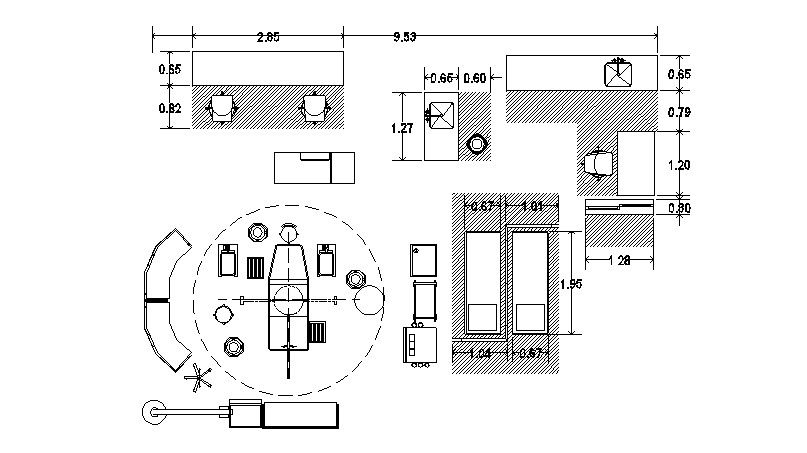 Autocad blocks of furniture blocks