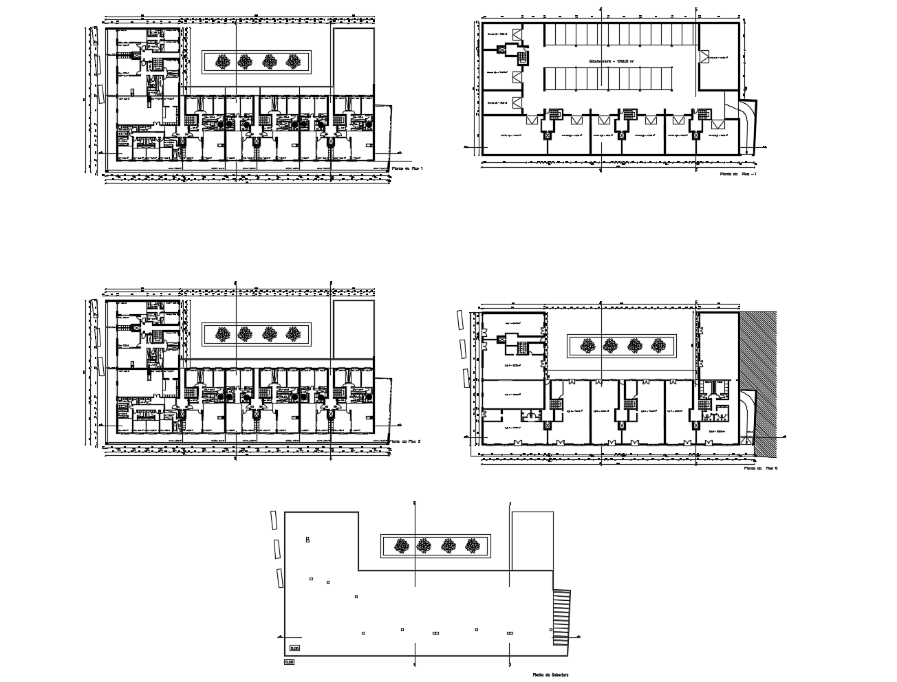 Autocad drawing of residential house 