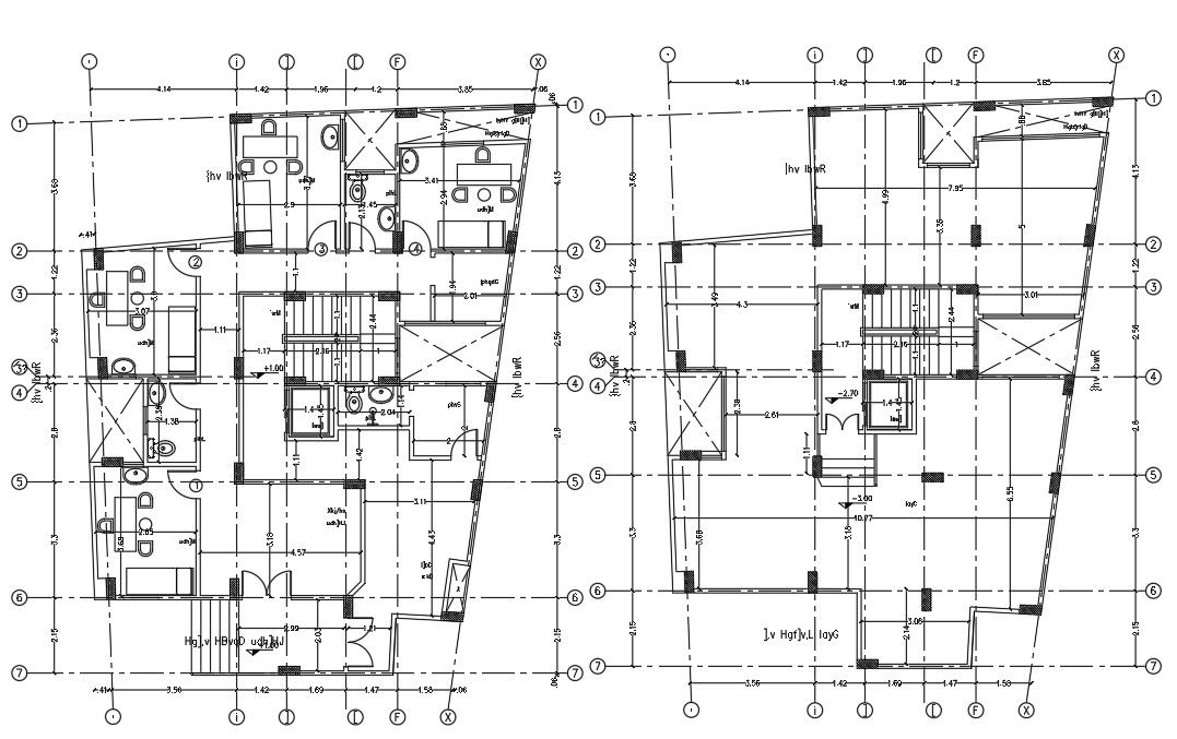 Autocad 2D DWG drawing file has the Resort layout. Download the DWG Autocad file.