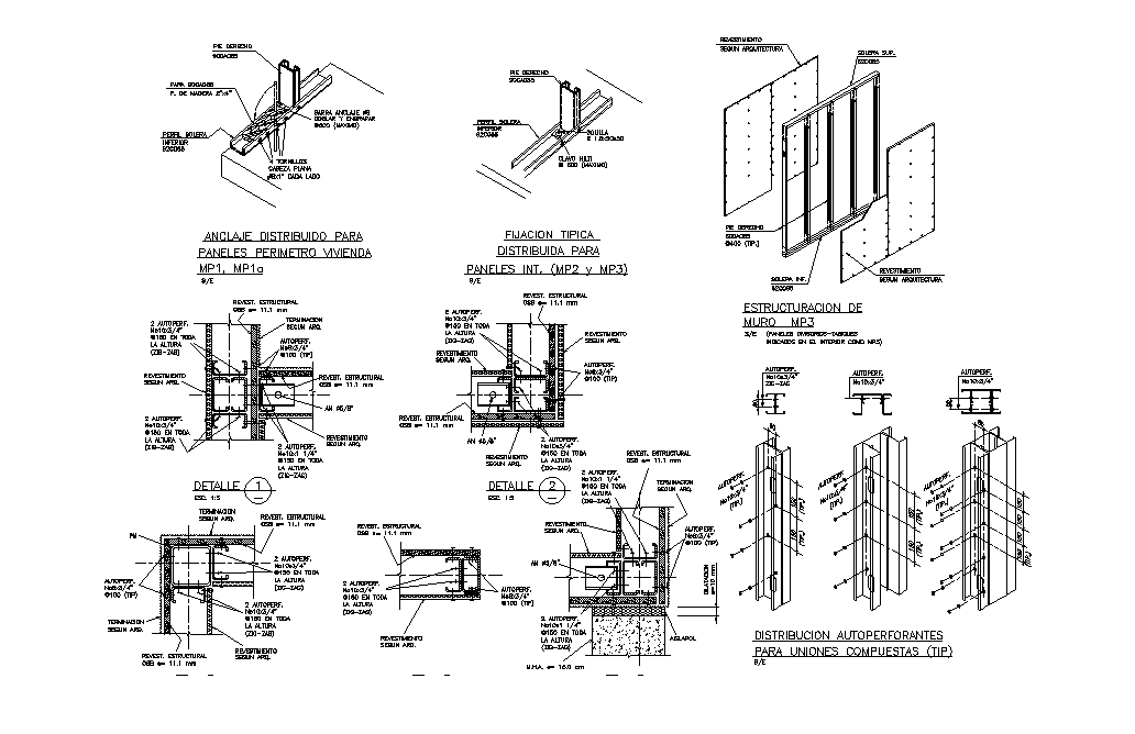Autocad 2D DWG drawing file has the detail of steel connection of metro.