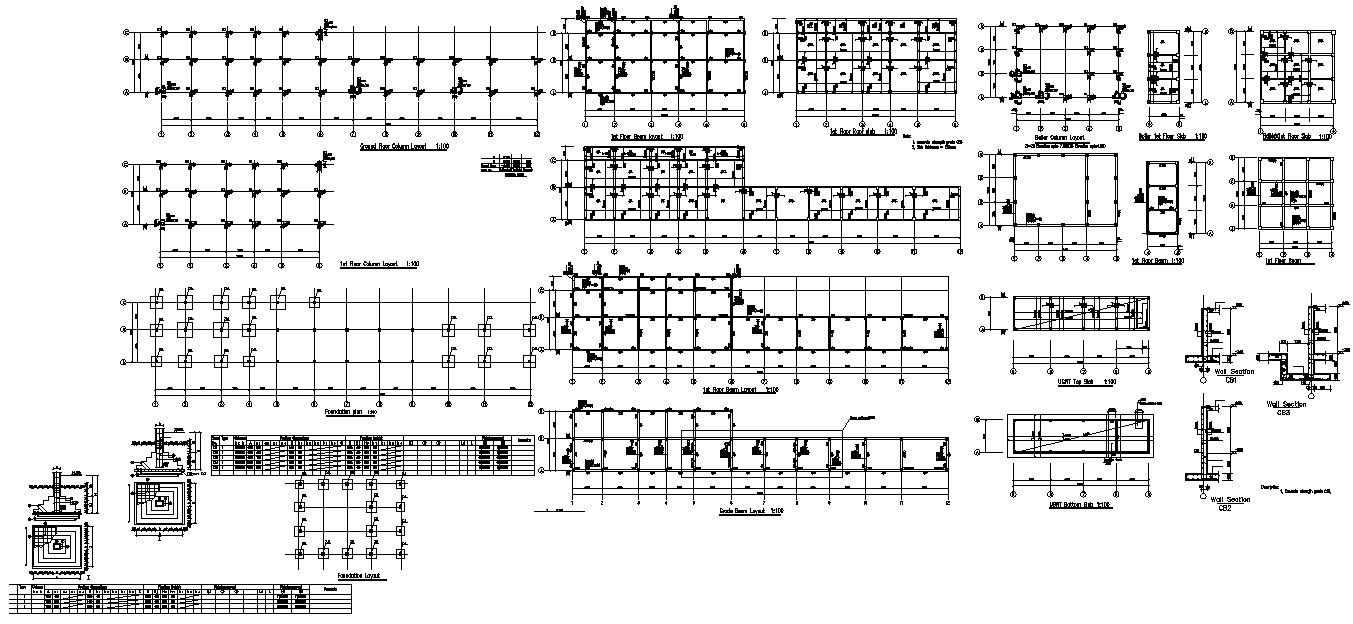 Autocad 2D Drawing DWG File shows the full details of the construction work plan, DWG file from our website.