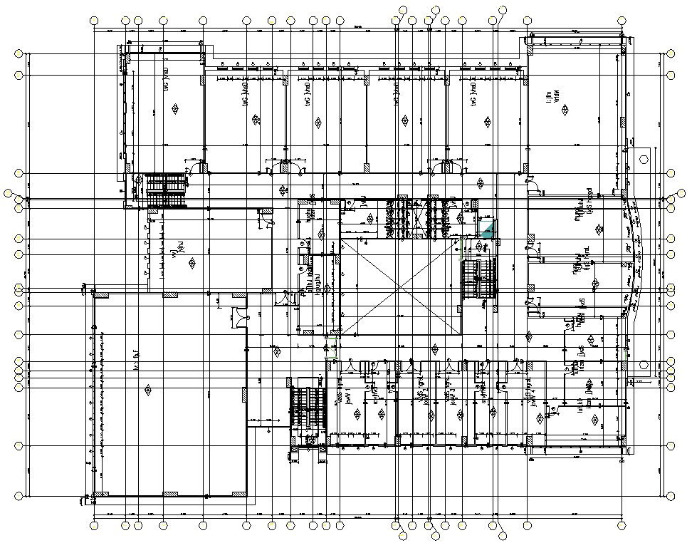 Autocad DWG Drawing 2d file of the top terrace section details of the college building. Download the AutoCAD DWG file.