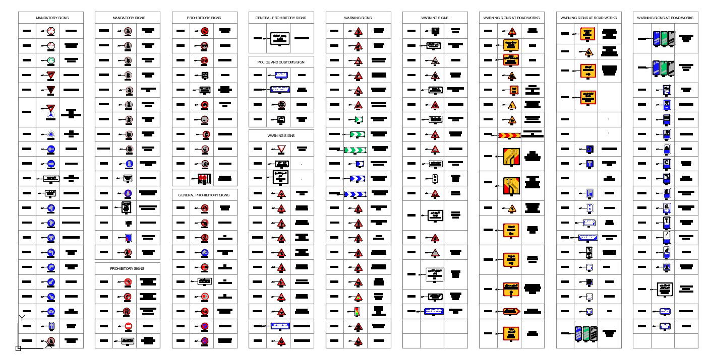 Autocad Files for Road Safety Signs: Your Guide to Safety
