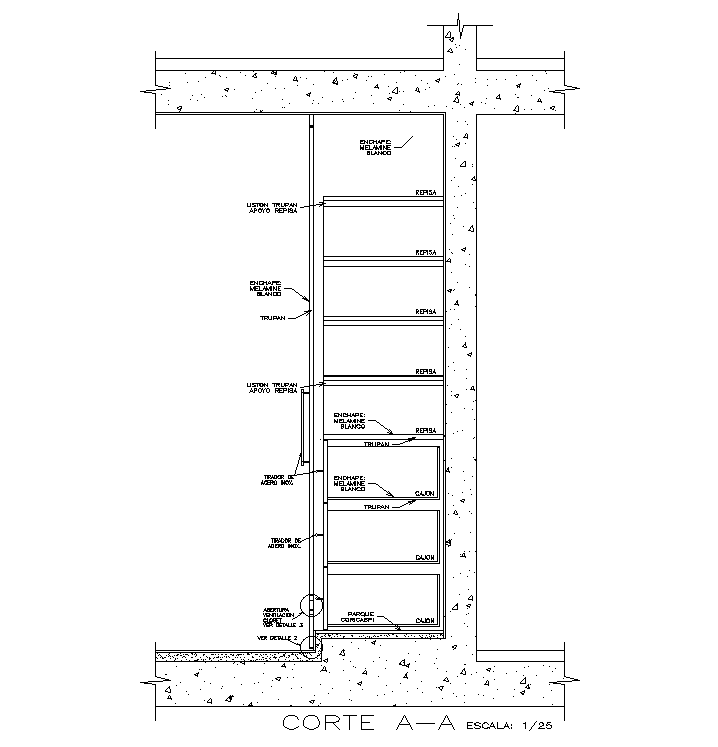 Autocad file has the detail of right side section view of 3x3m toilet building. Download now.