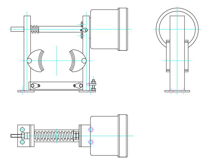 Brake Type-2 Free CAD Drawing DWG File