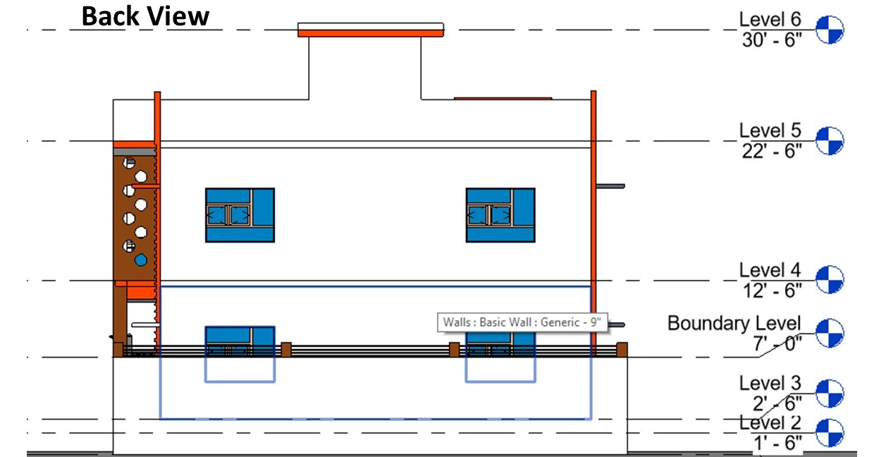Visualize Back View of House Design Using This Revit File Model