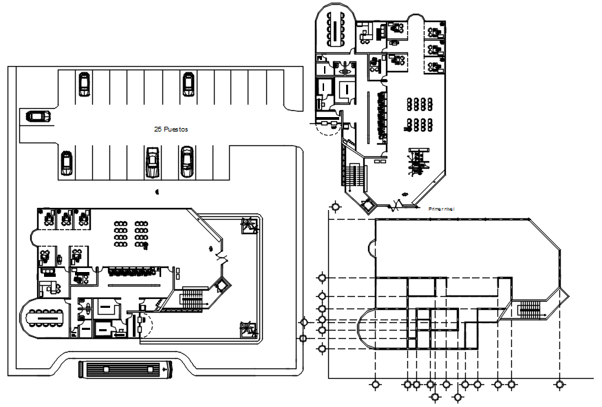 Download Free Bank Design Layout In AutoCAD File