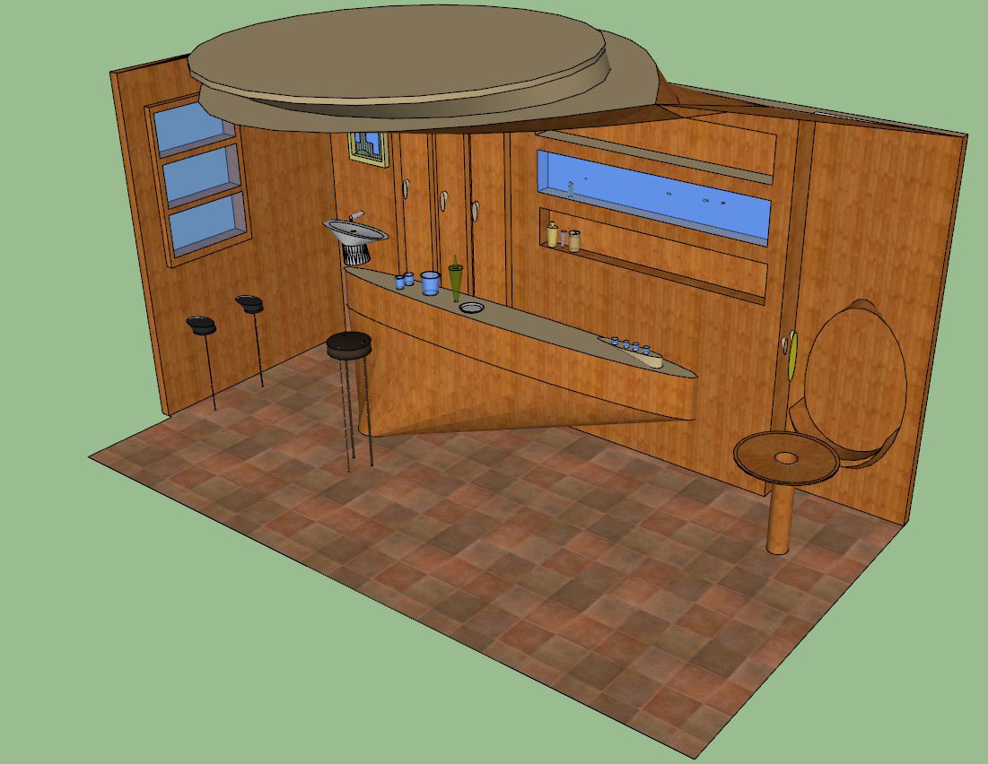 Bar furniture details