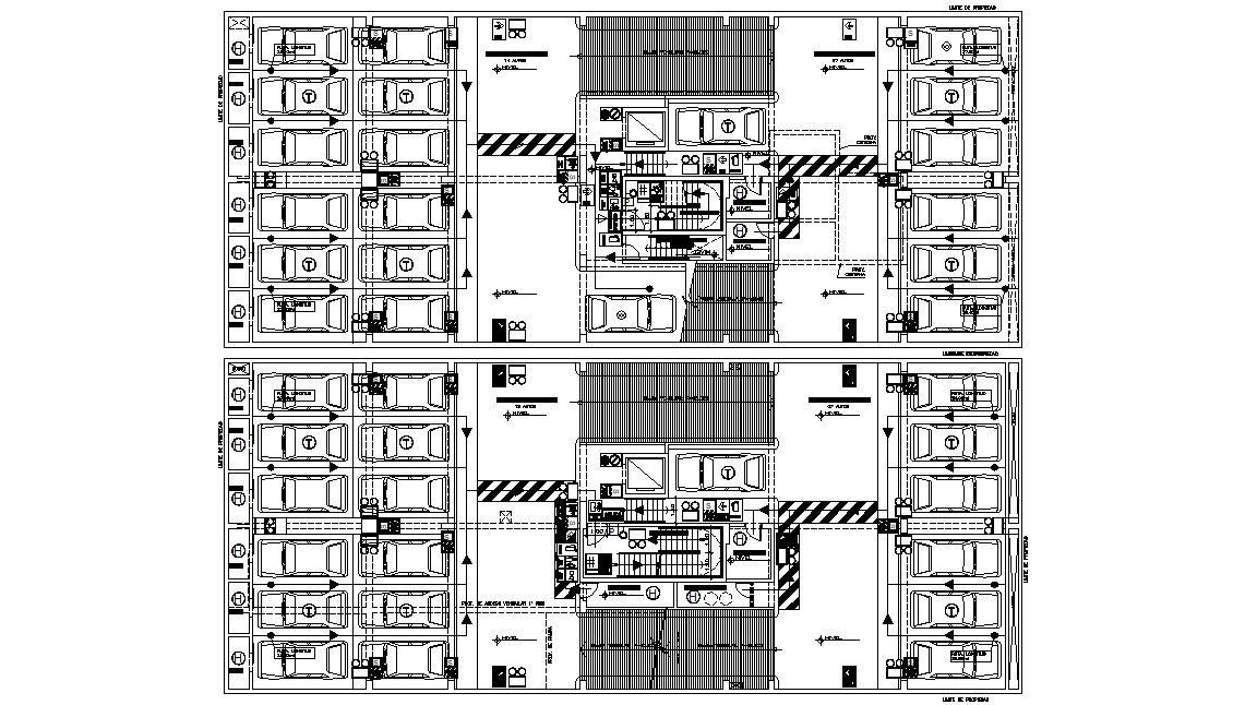 Basement Design Plan AutoCAD Drawing