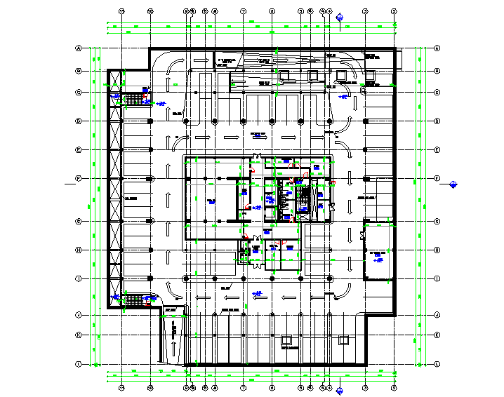 Download Basement Floor Layout Architectural DWG Drawing