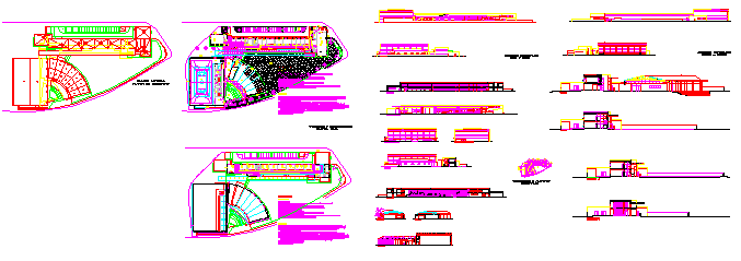 Basic layout of primary school design study on former rail road property
