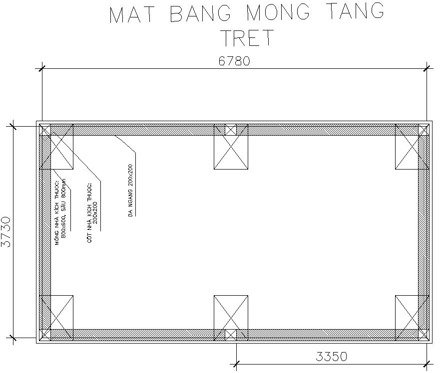 Basic Construction Detail CAD Drawing DWG File