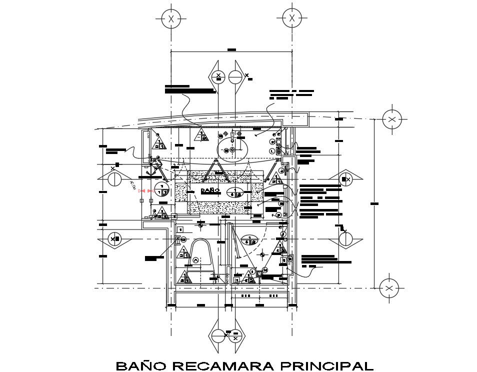 Bath Room Lay-out Design