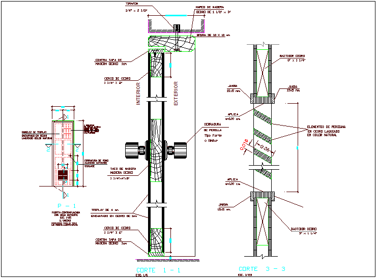 Bathroom door design view