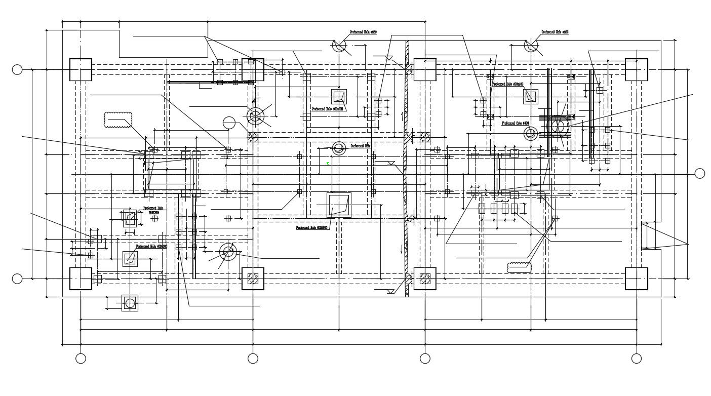 Beam And Column Layout Plan In Autocad Free Download