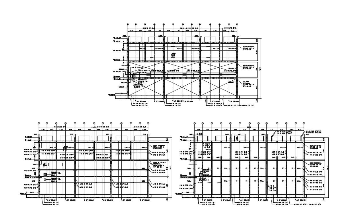 Beam Column Joint Detailing DWG File Download