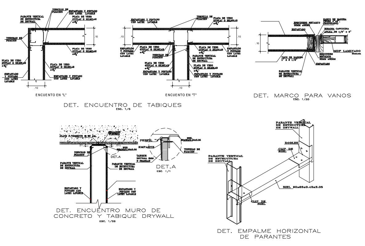 Beam Column Steel Design CAD Structural Drawing