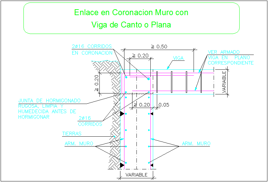 Beam column connection with corner beam or flat detail section view dwg file