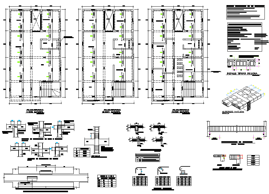 Beam plan and section layout file