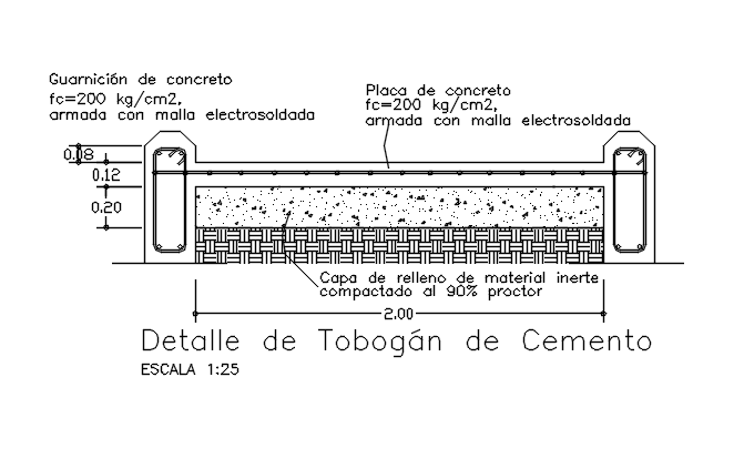 Beam section reinforcement detail dwg file