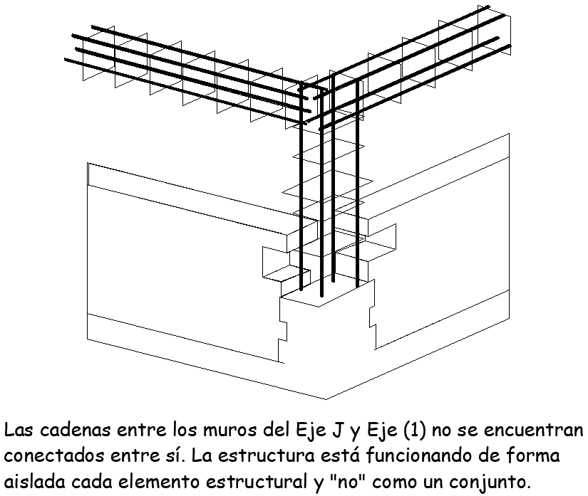 Beam and column joint reinforcement detail DWG AutoCAD file