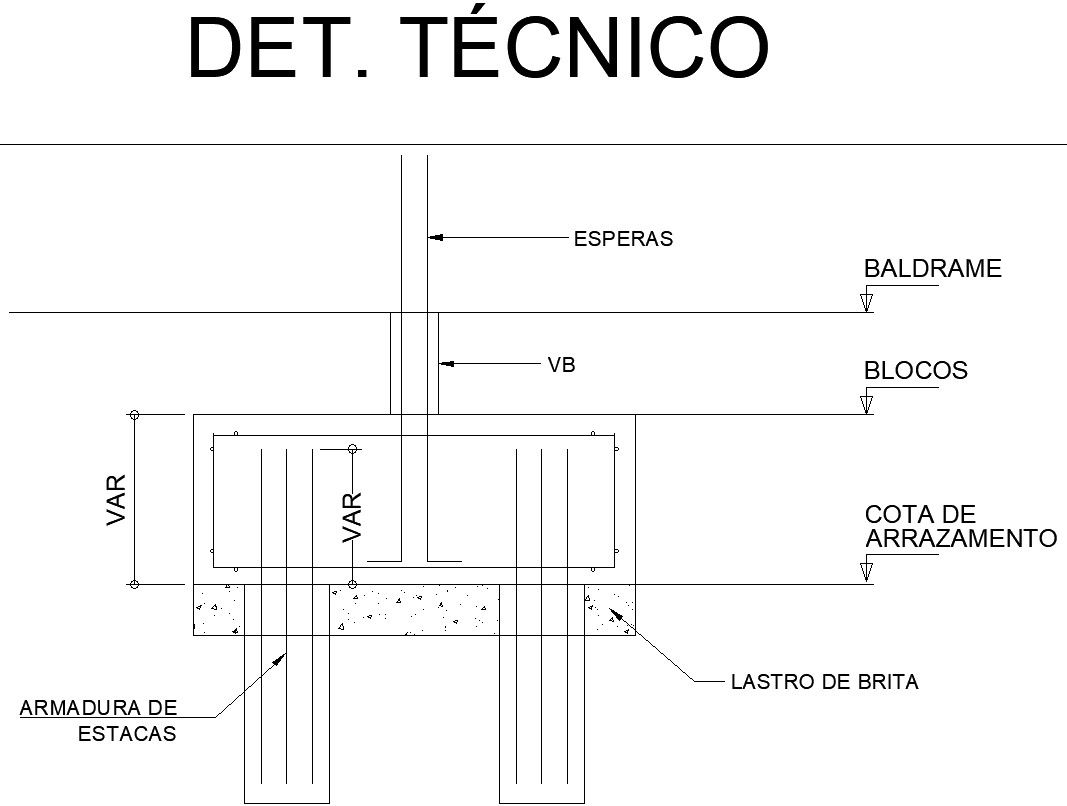 Beam and pillar detail working drawing in AutoCAD, dwg file.
