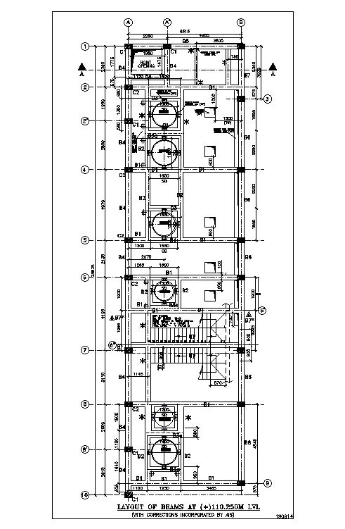 Beam detail drawing specified int his AutoCAD drawing file. Download this 2d Auto-CAD drawing file.