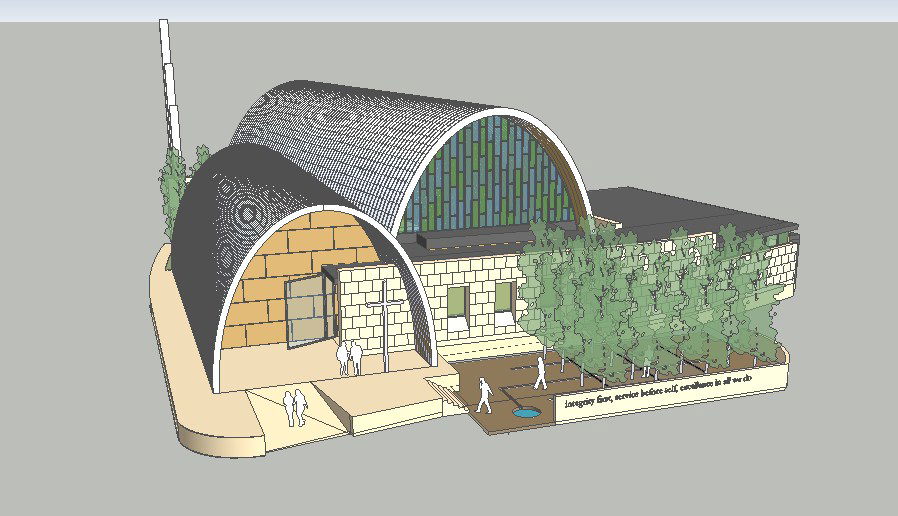 Beautiful small 3d house cad drawing details dwg file
