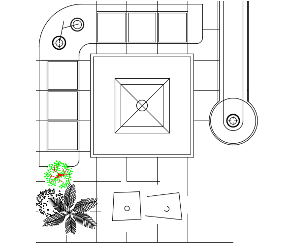 Living Room Sofa Layout AutoCAD DWG File for Designers