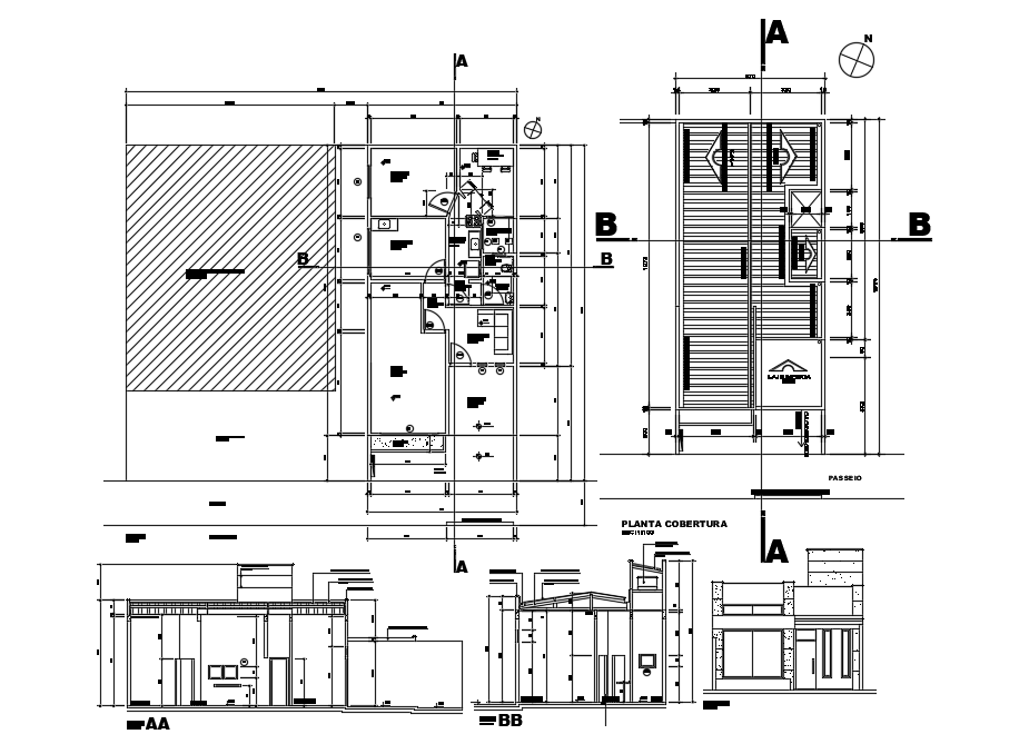Beauty Salon Plan In DWG File