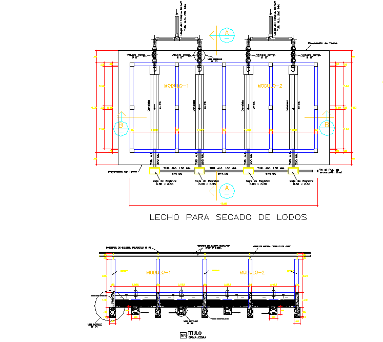 Bed for drying layout file