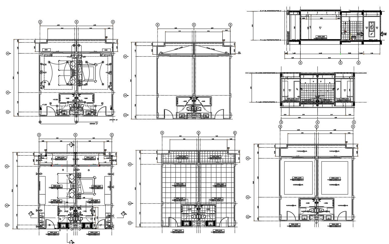 Bedroom CAD block free download