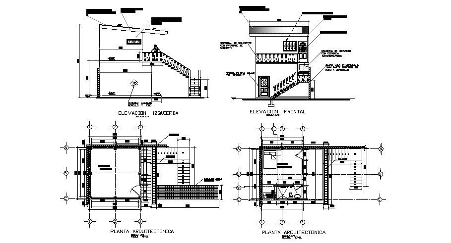 Bedroom working plan of 16,61 meter square with attached bathroom