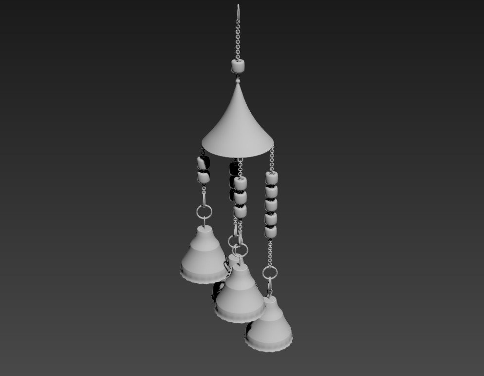 Find details Best Wind Chimes 3D MAX File for Creative Project file