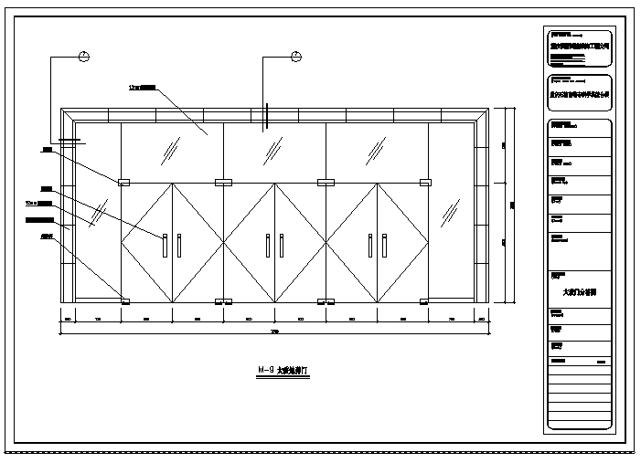 Big glass to play the door detail