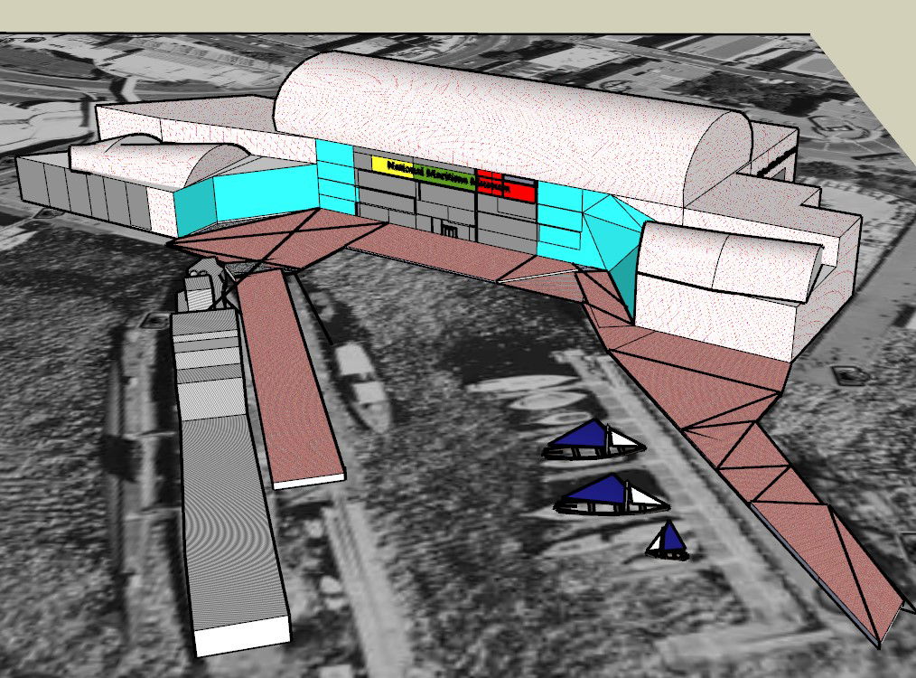 Discover Boat Station CAD Drawing with Dock Layout and Design File