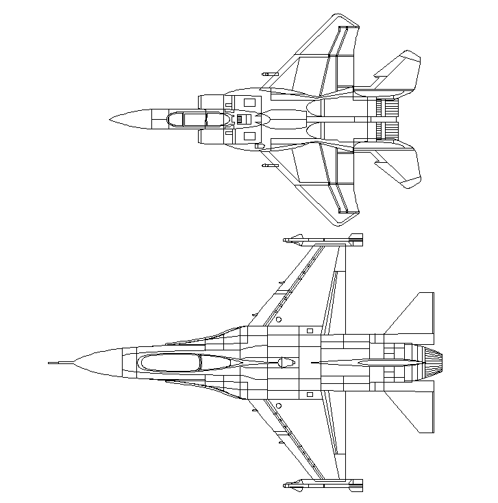 Boeing flight detail drawing is given in this Autocad model. Download now.