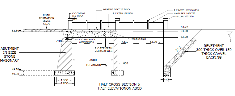 Bridge Drawing DWG File