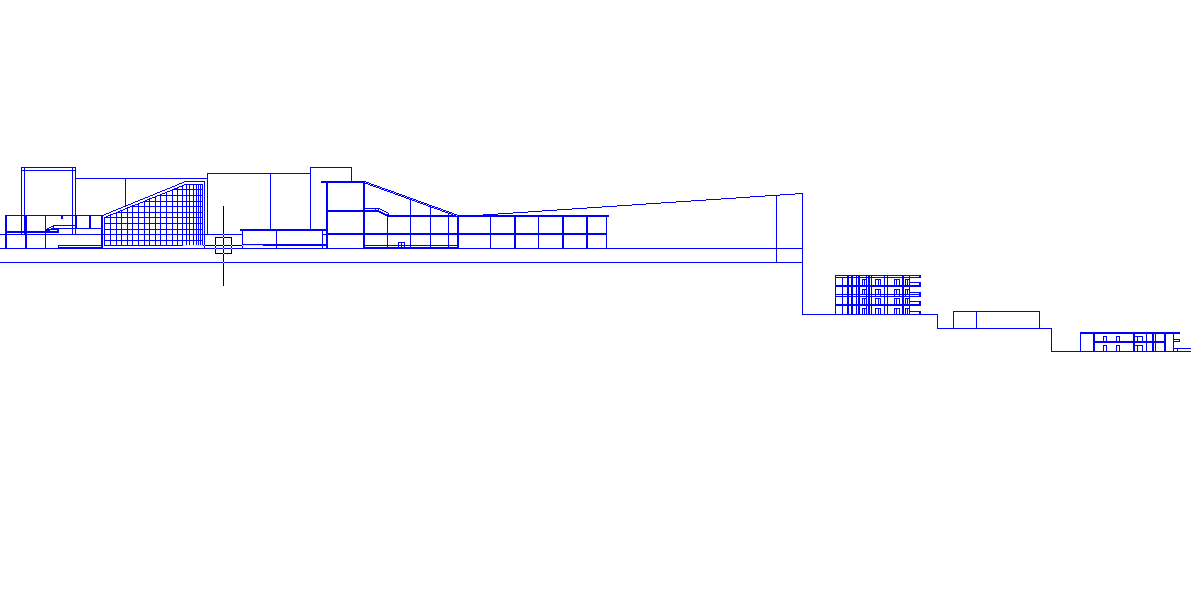 Building's elevation and  exterior view