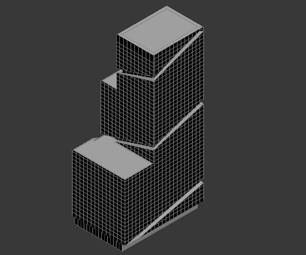Explore 3D Max Building Model Design with Structure Details files