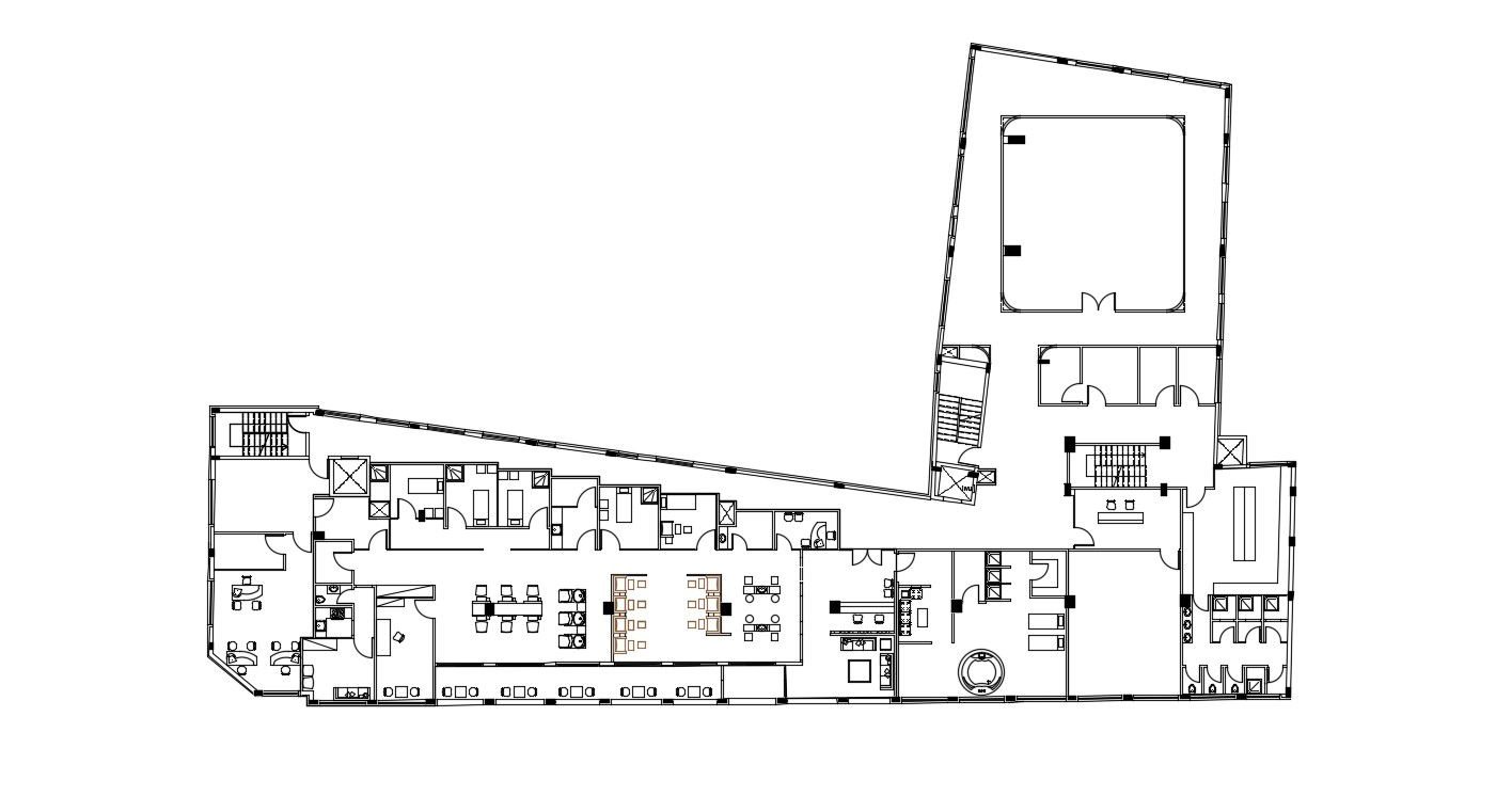 Building Design Plan CAD File Download