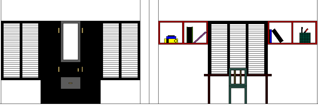 Building Design and Elevation dwg file
