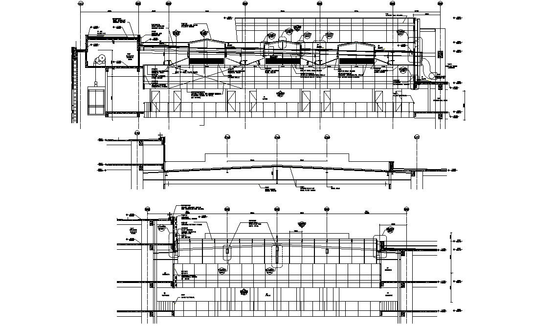 Building Elevation Design DWG File