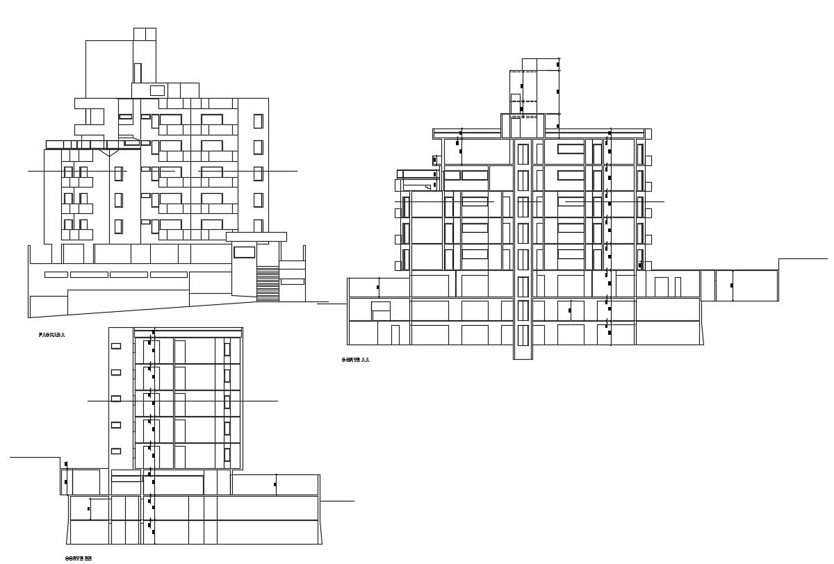 Building Elevation Drawing 